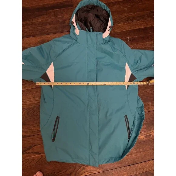 BELOW ZERO Size 2X Hooded Coat Jacket Winter Heavy - Picture 8 of 9